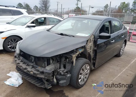 2017 Nissan Sentra Sv z USA, uszkodzony, nr VIN 3N1AB7APXHY310454